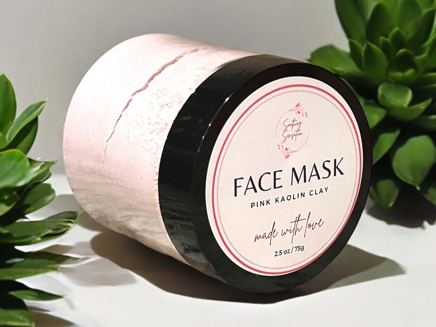 Pink Kaolin Clay Face Mask - Soothing Sensation